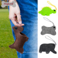 Lindo Diseño Felt Pet Dog Dispenser Holder Dispenser Holder Custom Dog Dispenser Bag